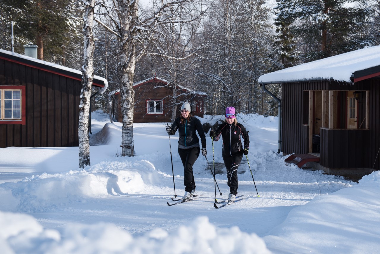 Vinter stugbyn